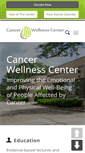 Mobile Screenshot of cancerwellness.org